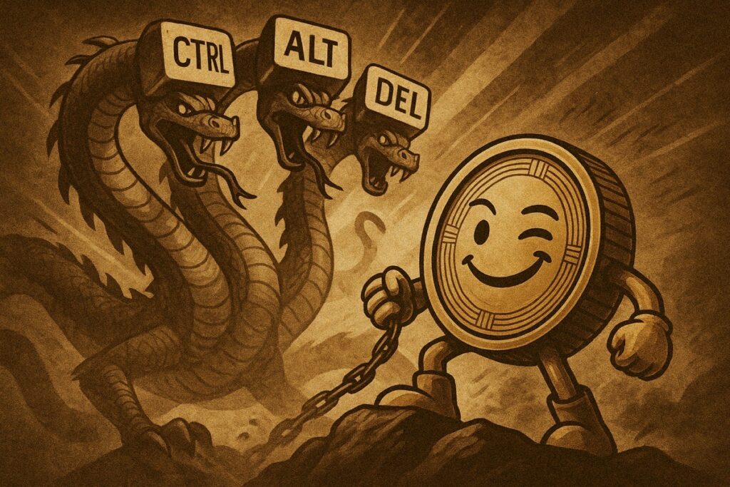 ResetCoin Solana memecoin meme art: Beast