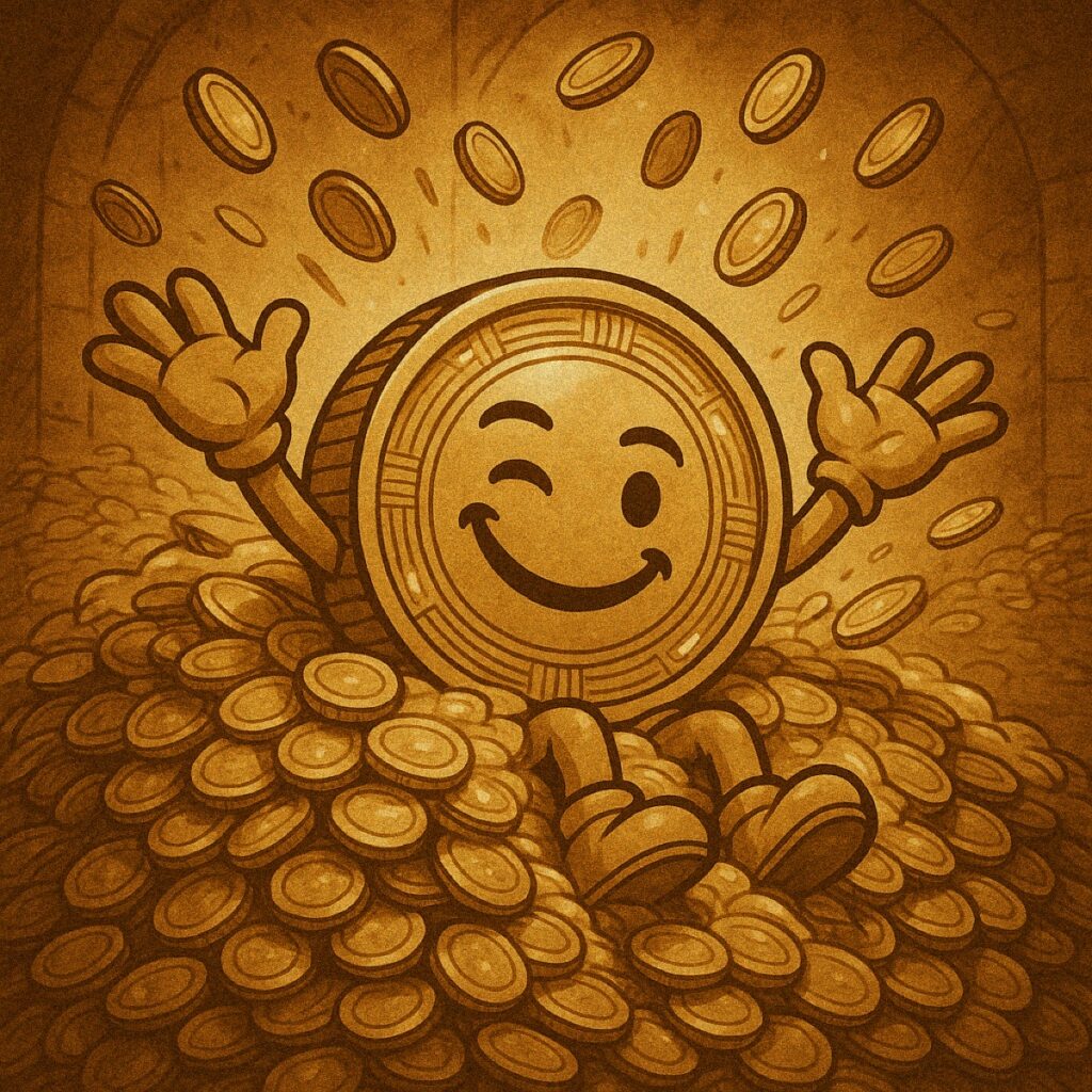 ResetCoin Solana memecoin meme art: Coinss