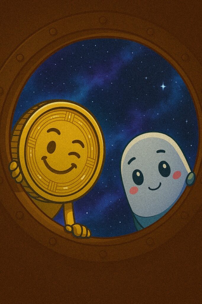 ResetCoin Solana memecoin meme art: Cupsey