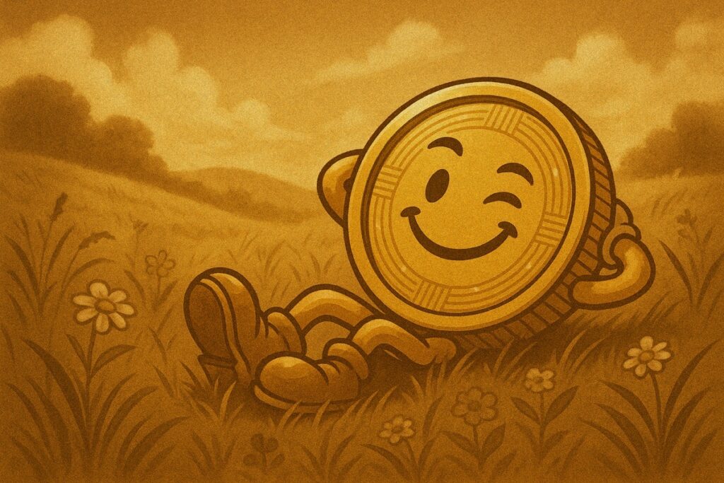 ResetCoin Solana memecoin meme art: Field