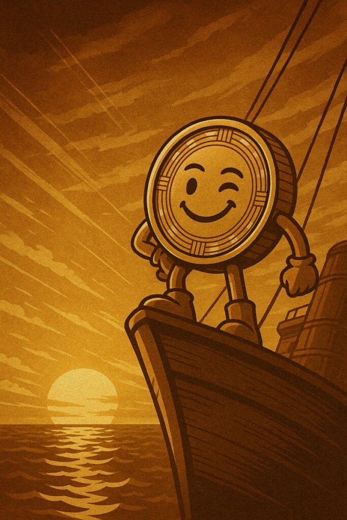 ResetCoin Solana memecoin meme art: Journeyy