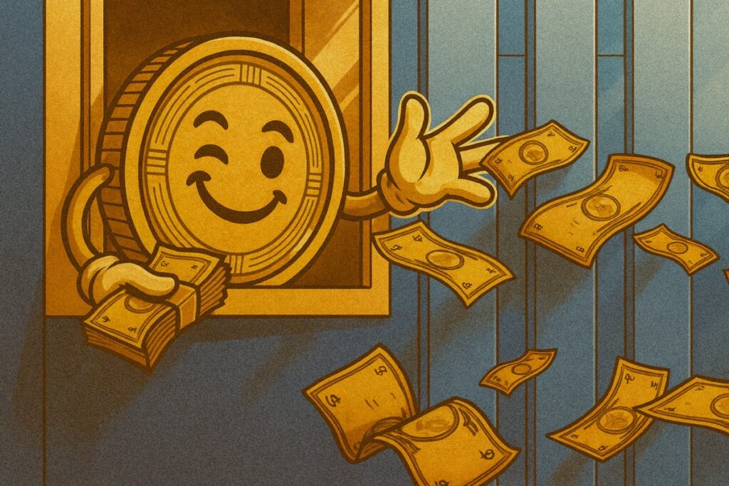 ResetCoin Solana memecoin meme art: Share
