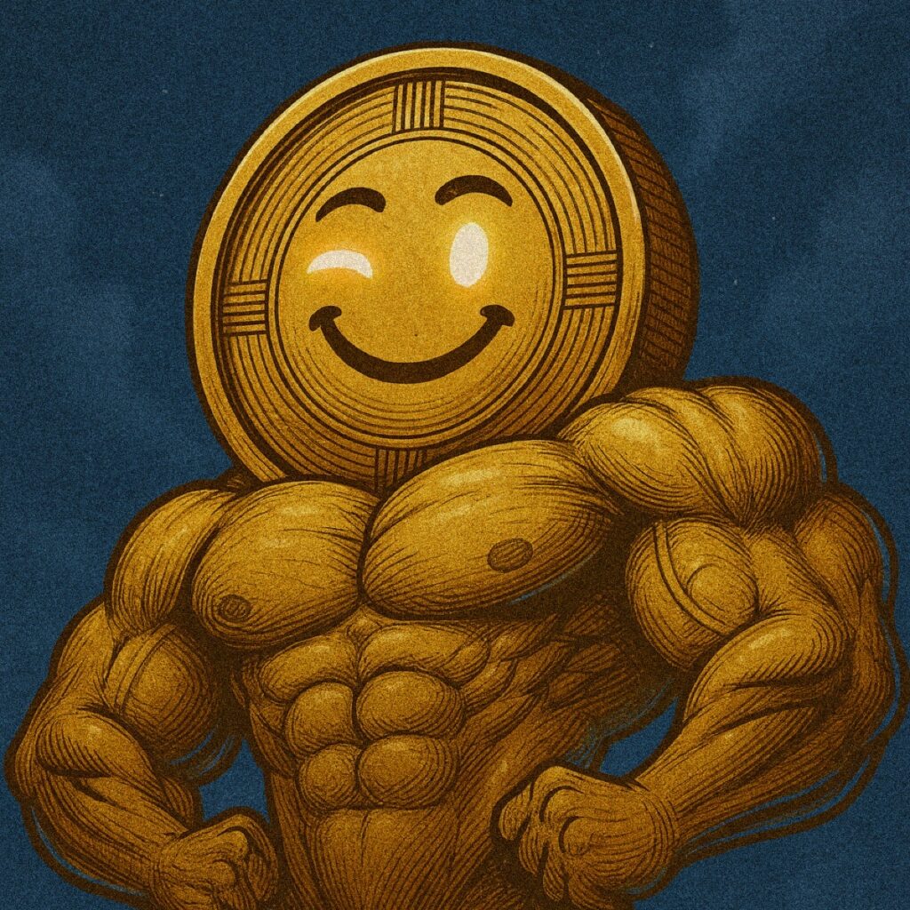 ResetCoin Solana memecoin meme art: Strong